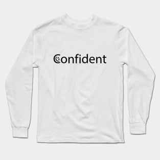 Confident creative artwork Long Sleeve T-Shirt